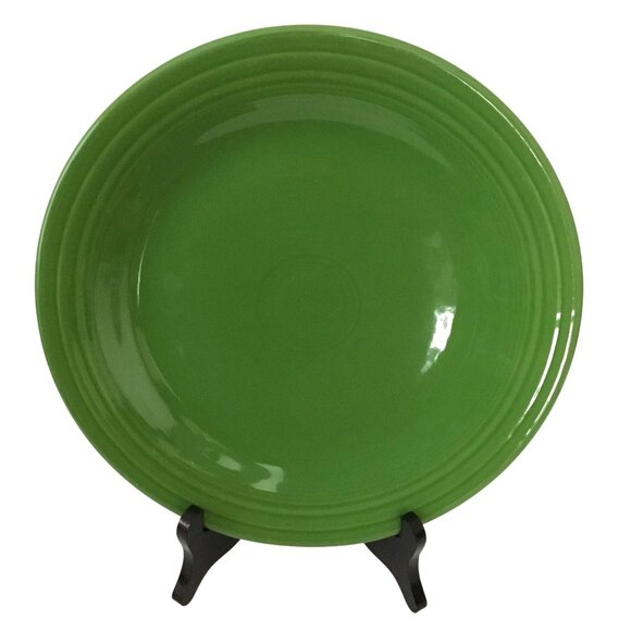 Fiesta Ware Shamrock Green 10.5" Dinner Plate Homer Laughlin VTG USA Dinnerware - Picture 1 of 4